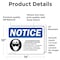 Signmission Safety Culture Sign, 14 in Width, Vinyl Decal, Rectangle OS-2PACK-NS-D-1014-L-12808 - alternate 5